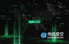 AE模板-科幻视觉未来数字5G科技大数据震撼预告片头 Big Data Trailer