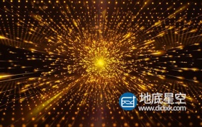 视频素材:2020金色粒子颁奖年会舞台背景动态视频
