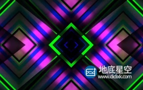 视频素材:动感时尚炫酷活力晚会舞台背景视频