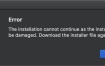 Mac安装Adobe软件，提示Error文件可能已损坏解决方法