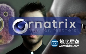 C4D插件-头发毛发羽毛模拟插件 Ephere Ornatrix v2.3.0.29616