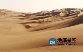 视频素材-航拍新疆鄯善库木塔格沙漠公园沙丘vlog实拍视频