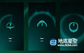 AE模板-音频频谱音乐可视化动画