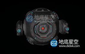 3D模型-外星球科幻飞行器