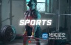 AE模板-时尚动感动态体育健身拳击运动文字排版片头动画 Sport Youtube Channel Opener