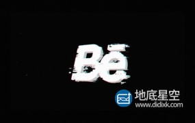 AE模板-信号损坏故障失真噪音rgb分裂logo标志展示动画 Glitch Distortion Logo
