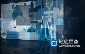 AE模板-3D图形新闻播报电视频道包装动画