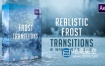 AE模板-11个冰霜冻结霜冻雪花过渡动画 Frost Transitions