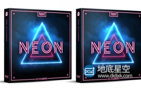 音效素材-未来高科技科幻赛博朋克霓虹灯无损音效素材