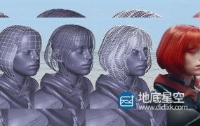 Blender插件-头发制作生成插件 Gumroad – Hair Tool Blender v2.20