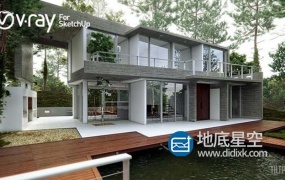 SketchUp插件-Sketchup Vray渲染器破解版 V-Ray Next 4.20.02 for SketchUp