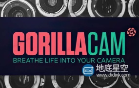 C4D插件-GSG灰猩猩C4D摄像机动画模拟插件 GreyscaleGorilla GorillaCam V1.0151  Win/Mac + 使用教程