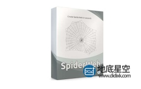 C4D插件-快速创建制作蜘蛛网插件 SpiderWeb V1.22 for Cinema 4D + 使用教程