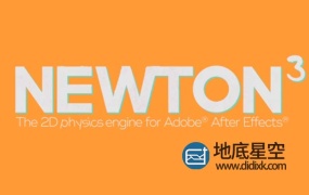 AE插件-牛顿动力学插件 Newton 3.4 Win/Mac + 使用教程