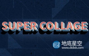 AE插件-视频图像画面分割拼贴分屏插件 Super Collage v1.0.1 Win破解版+使用教程