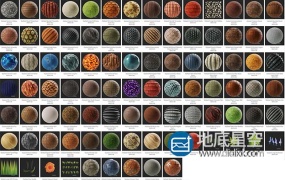 材质预设-1000多种卡通个性化材质预设 Substance Source Stylized Art A Starter Kit of 100 Materials