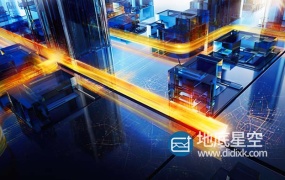 材质-C4D科技光线材质