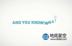 AE模板-MG弹性文字滑动企业公司宣传介绍片头动画
