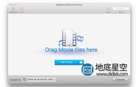 Mac版视频格式转换器 NoteBurner M4V Converter Plus 4.4.1