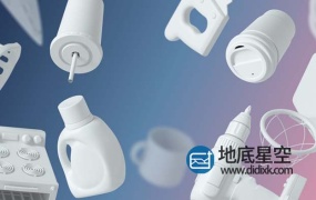 C4D模型-180个可爱卡通创意C4D三维模型 The Happy Toolbox Volume 2