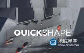 Blender插件-快速图形三维建模插件 Quick Shape v1.0 + 使用教程