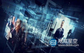 AE模板-未来派科技感每日新闻发布会事件灾难国家新闻政治访谈观点简报视频片头动画 Analytical Studio