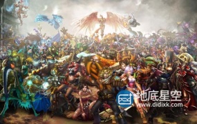 3D模型-英雄联盟全套3D模型合集