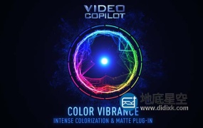 AE插件-快速染色着色插件VideoCopilot Color Vibrance 1.0.7 Win/Mac M1