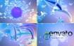 AE模板-多彩明亮的蝴蝶飞舞节目标志logo片头动画