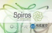 3DS MAX插件-弯曲图形插件 Spiros V1.01