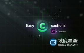 PR脚本-快速标记导入导出添加SRT字幕工具 Easy Captions for Premiere Pro Search Edit SRT Files