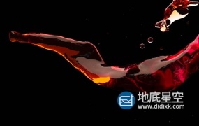 视频素材-红酒葡萄酒水滴液体流动素材
