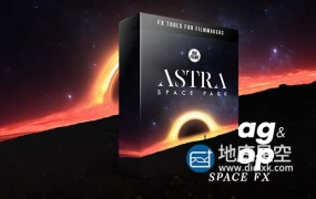 视频图片素材-130个4K图片视频科幻壮丽太空黑洞行星星云地球陨石特效动画合成素材 Big Films-ASTRA-Space Pack