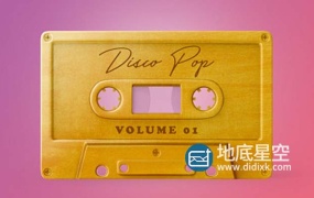 音乐素材-赛博朋克风流行迪斯科循环音色歌曲元素 Disco Pop