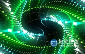 视频素材-音乐会派对舞台背景动感炫彩抽象明亮霓虹灯线条旋转VJ视频动画