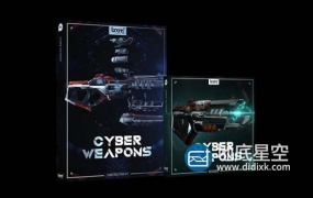 音效素材-4608种未来科幻武器开枪射击能量脉冲战斗音效 Cyber Weapons