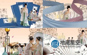 AE模板-古代宫廷电视剧片头动画