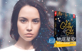 视频素材-104种4K分辨率闪耀发光金粉粒子动画元素效果