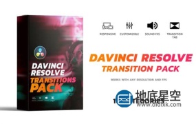 达芬奇预设-113组达芬奇无缝视频转场动画 Davinci Resolve Transitions