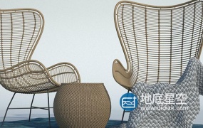 C4D插件-复杂网格结构建筑形体建模插件 QGeoTexture v1.5+ 场景工程文件