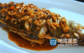 视频素材-雪白鲜美的炖鱼鱼肉鱼肉实拍视频