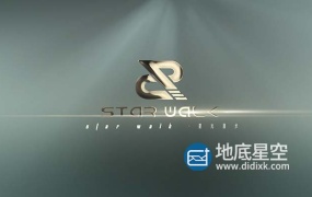 AE模板-大气的金属质感标志logo展示动画