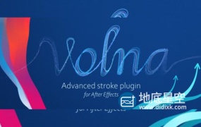 AE插件-动态路径描边生长动画 Aescripts Volna v1.3.2 Win/Mac