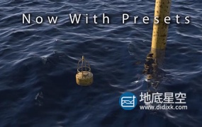 C4D预设-海洋预设 C4Depot Infinite Ocean 1.5.4