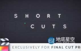 FCPX插件-视频教程键盘快捷键按钮展示 Shortcuts for FCPX