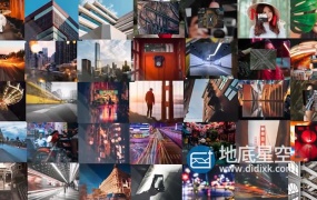 FCPX模板-照片墙Logo标志展示动画 Logo Opener – Photo Wall