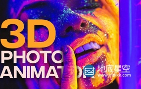 达芬奇预设-图片家庭照片婚礼三维视差特效动画 3D Photo Animator