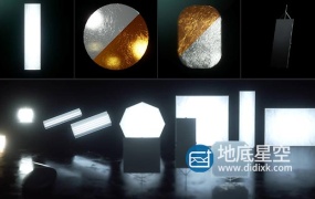 C4D OC灯光预设-一套Octane产品灯光预设产品摄像机预设V1.2