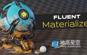 Blender插件-材质制作烘焙保存插件 Fluent – Materializer