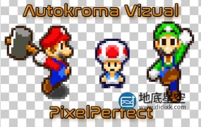 AE/PR插件-80年代复古8bit像素化视觉特效 Vizual PixelPerfect v1.0.5 Win/Mac